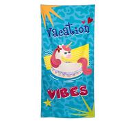 Puckator Telo Mare in Microfibra 180x85cm - Unicorno - Vacation Vibes