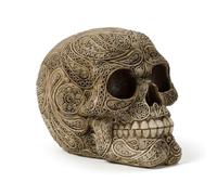 Puckator Teschio Decorativo Damascato
