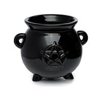 Puckator Vaso da Interno in Ceramica- Calderone - Streghe Nere
