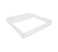 Puckdaddy Christian | Fasciatoio compatibile con le cassettiere IKEA Brimnes (profondità: 40 cm)| 78x70x10 cm| Fasciatoio in legno MDF | Fasciatoio Premium con materiale di fissaggio per il montaggio a parete
