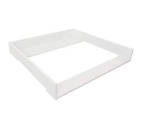 Puckdaddy - Fasciatoio Espen compatibile con cassettiera IKEA Malm e simili - fasciatoio in legno bianco 80x78x10 cm - fasciatoio di alta qualità incl. materiale di fissaggio per montaggio a parete