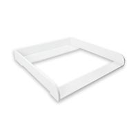 Puckdaddy - Moritz compatibile con cassettiera IKEA Malm e simili - fasciatoio in legno bianco 80x78x10 cm - fasciatoio di alta qualità incl. materiale di fissaggio per montaggio a parete