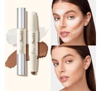 Pudaier - Contour & Highlight Sticks - 1.8g*2 - 01 Ivory & Buff