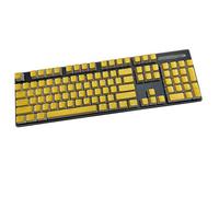 Pudding Keycap, 104 Keycaps PBT Keycaps Set completo di chiavi a doppio colpo PBT Gaming Keycaps per MX Cherry tastiera meccanica (solo vendita Keycaps)