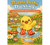 Puddle Party Duckling: Cozy Country Garden Adventures in Rain Boots