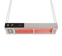 PUDLOR 750 W, scaldavivande elettrico, in acciaio inox, con 2 catene, 16,4 x 9,84 m, zona di mantenimento del calore 86 - 122 ℉, indicatore di riscaldamento per mantenere diversi cibi caldi
