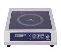 PUDLOR Piastra di cottura a induzione, 3500 W, singola piastra di cottura a induzione, ad alta potenza, 140-572 °F, temperatura regolabile, piano cottura a induzione, per cucine domestiche,