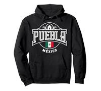 Puebla Mexico Style City Mexico Flag Pride Felpa con Cappuccio
