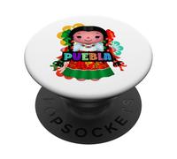 Puebla Muñeca Lelé Maria Handmade Mexicans Artesanal Mexico PopSockets PopGrip Adesivo