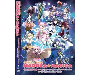 Puella Magi Madoka Magica Collection DVD anime giapponese dub inglese spedizi...