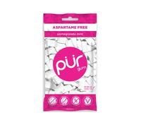 PÜR gomma da masticare naturale senza aspartame, Melograno con menta, 55 pz.