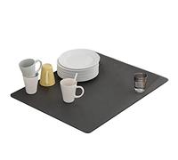 PUERHUACI Tappetino Scolapiatti Assorbente,Tappetino Macchina Caffe,Tappetino Assorbente Cucina,Tappetino Bar 40 x 50cm,Tappetini Cucina,Tappetino Drenante
