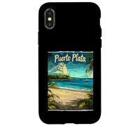 Puerto Plata Tropical Beach Fuga Custodia per iPhone X/XS