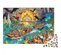 Puerto Princesa Underground River Boat Bedlam Puzzle in Legno Impermeabile Puzzles Da 1000 Pezzi Regali Per Adulti Impossibili Giochi Di Impegnativi