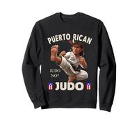 Puerto Rican Judo No? Taino Sun Divertente Boricua Joke PR Bandiera Felpa