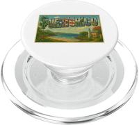 Puerto Rico 50s Vintage Viaggio Souvenir Poster Art Graphic PopSockets PopGrip per MagSafe