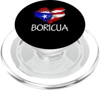 Puerto Rico Boricua Cuore Bandiera Emblema Nazione Orgoglio PopSockets PopGrip per MagSafe