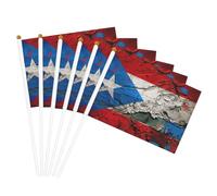 puerto rico carta da parati bandiera stampa leggera palmare bandiera doppia faccia partito parata decorazione casa celebrazioni