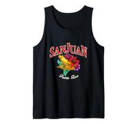 Puerto Rico Coqui Frog San Juan Vacanze Tropicali Souvenir Canotta