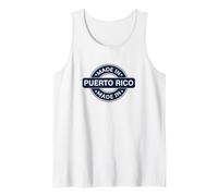Puerto Rico Home - Made in Puerto Rico Funny Label - Classic Canotta
