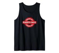 Puerto Rico Home - Made in Puerto Rico Funny Label - Classic Canotta
