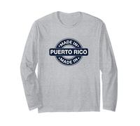 Puerto Rico Home - Made in Puerto Rico Funny Label - Classic Maglia a Manica