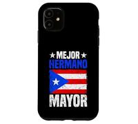 Puerto Rico Mejor Hermano Sindaco Messaggio in grassetto Custodia per iPhone 11