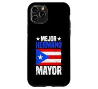 Puerto Rico Mejor Hermano Sindaco Messaggio in grassetto Custodia per iPhone 11 Pro