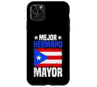 Puerto Rico Mejor Hermano Sindaco Messaggio in grassetto Custodia per iPhone 11 Pro Max
