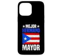 Puerto Rico Mejor Hermano Sindaco Messaggio in grassetto Custodia per iPhone 13 Pro Max