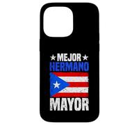 Puerto Rico Mejor Hermano Sindaco Messaggio in grassetto Custodia per iPhone 14 Pro Max