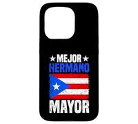 Puerto Rico Mejor Hermano Sindaco Messaggio in grassetto Custodia per iPhone 15 Pro