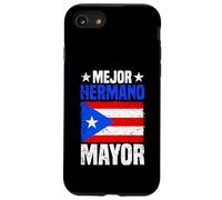 Puerto Rico Mejor Hermano Sindaco Messaggio in grassetto Custodia per iPhone SE (2020) / 7/8