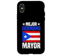 Puerto Rico Mejor Hermano Sindaco Messaggio in grassetto Custodia per iPhone X/XS