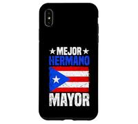 Puerto Rico Mejor Hermano Sindaco Messaggio in grassetto Custodia per iPhone XS Max
