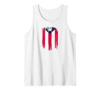 Puerto Rico National Flag Island San Juan Boricua Canotta