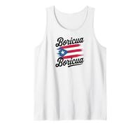 Puerto Rico National Flag Island San Juan Boricua Canotta