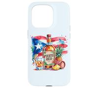 Puerto Rico National Flag Island San Juan Boricua Custodia per iPhone 15 Pro