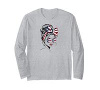 Puerto Rico National Flag Island San Juan Boricua Maglia a Manica