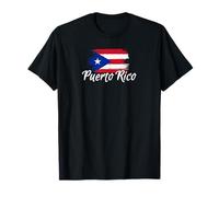 Puerto Rico National Flag Island San Juan Boricua Maglietta