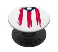 Puerto Rico National Flag Island San Juan Boricua PopSockets PopGrip Adesivo