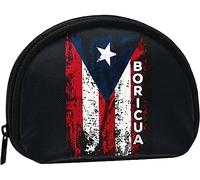Puerto Rico Puerto Rico Flag Pride Women And Girls Cute Fashion Coin Purse Wallet Bag Change Pouch Key Holder