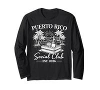 Puerto Rico Social Club EST. 2026 Maglia a Manica