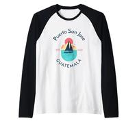 Puerto San José Guatemala Maglia con Maniche Raglan