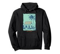 Puerto Vallarta Messico Souvenir Jalisco Vintage Beach Felpa con Cappuccio