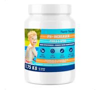 Puerto Verde • Incrementatore di pH+ per Piscine 1,75 Kg. Correttore di pH Adatto per Idromassaggio e Spa. Elevatore di pH Plus in Formato Granulare. Misurino Dosatore Incluso. Produzione Europea.