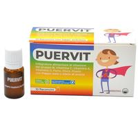 Agips Farmaceutici Integratore alimentare Puervit 10 flaconcini da 10 ml