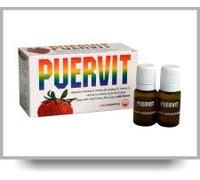 Puervit Integratore 10 Flaconcini da 10 ml Con Tappo Serbatoio