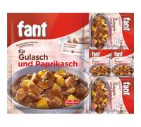 Pufai Fant per gulash e peperoni sacchetto miscela di spezie vegetali universale mix di spezie con verdure 65 grammi x 5 pezzi