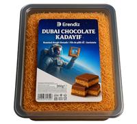 Pufai, Capelli d'angelo Kadayif croccanti e tostati (fili d'impasto) - ideali per cioccolato Dubai, come condimento di cereali - yogurt, 200 grammi